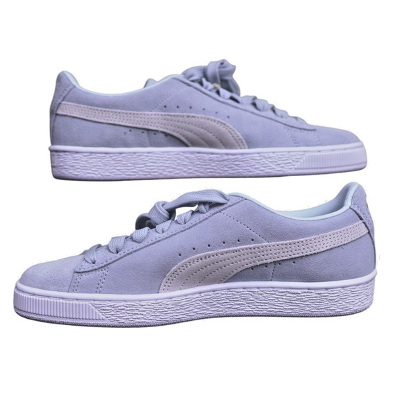 Puma Suede Classic Sneakers Powder Blue and White Women’s US 7 New w/ Box No Tag - Picture 8 of 15